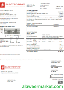 Elektrograd electricity utility business bill SCR